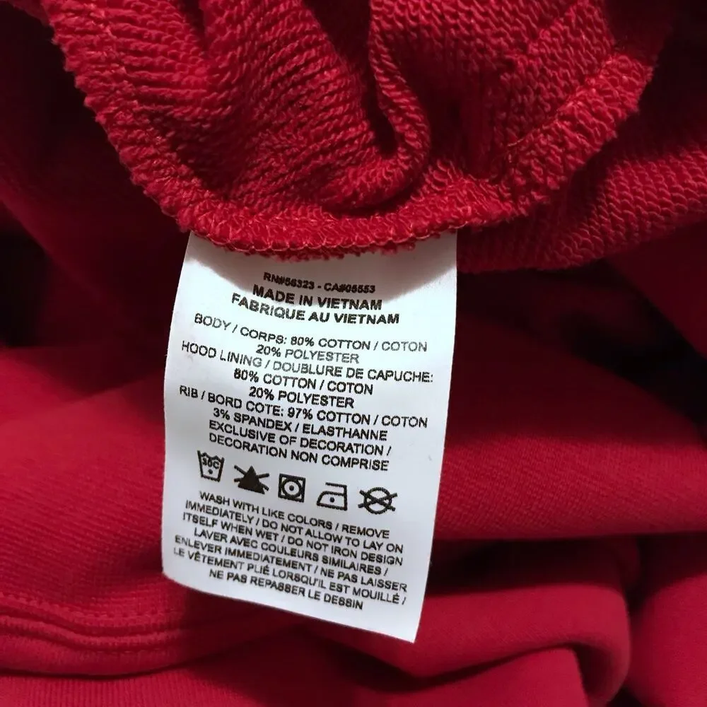 Jordan NWT Red Pullover Hoodie Men L